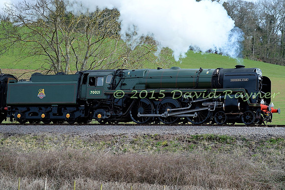 BR '7MT Britannia' 4-6-2 No 70021 Morning Star