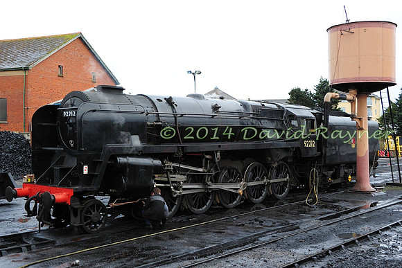 BR 'Standard 9F' 2-10-0 No 92212