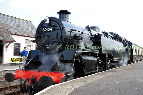 BR 'Standard 4 Tank' 2-6-4 No 80104