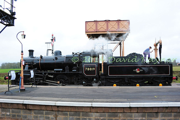 BR 'Stanadard 2' 2-6-0 No 78019