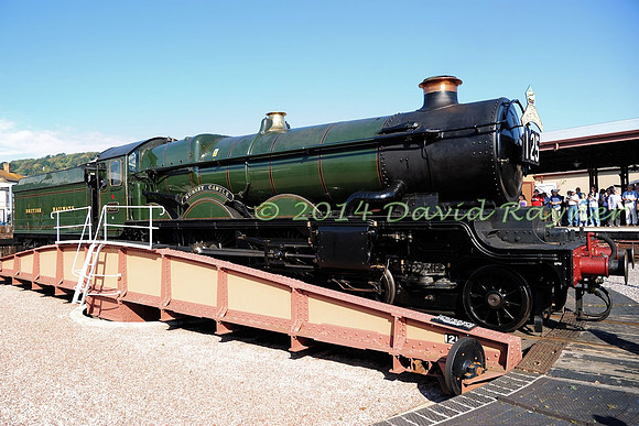 BR-GWR 'Castle' 4-6-0 No 5029 Nunney Castle