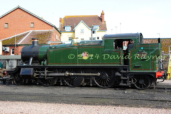 BR-GWR '4575' 2-6-2T No 4160